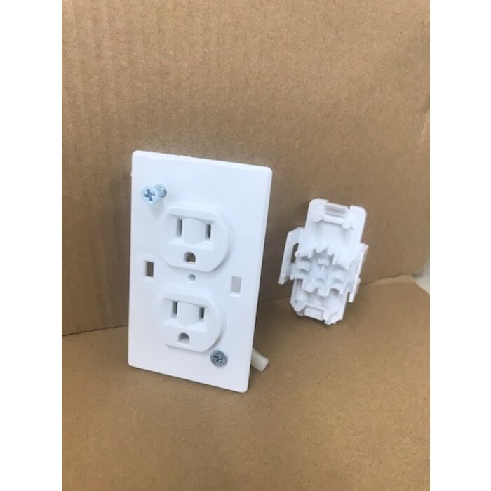 1.7, 1.65, 1.55, 1.5 59201015 \ SCD RECEPTACLE WHITE by WIRECON