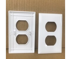 59201016 \ SC PLATE RECEPTACLE WH WIRECON