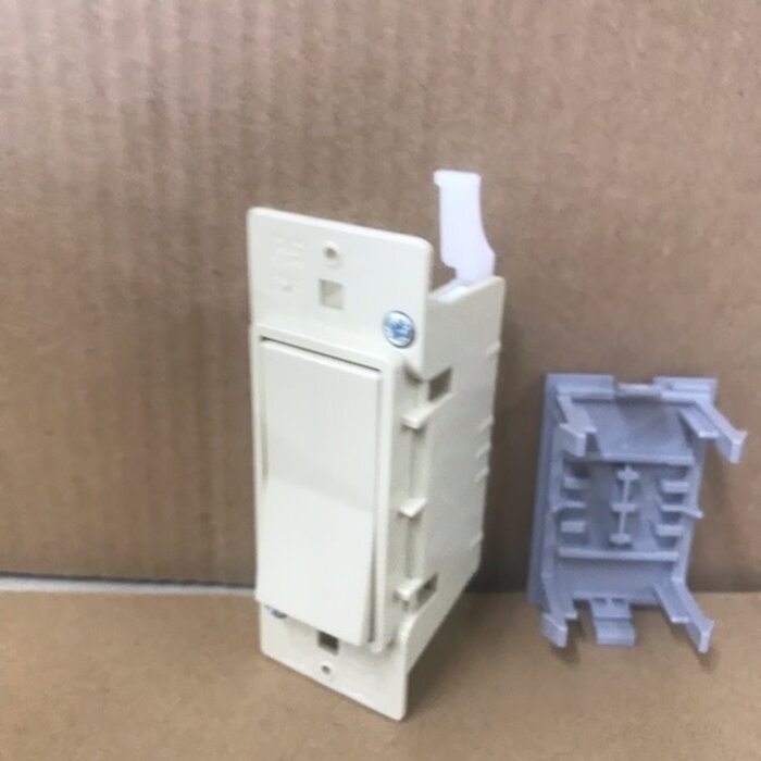 59201035 \ SWITCH DECO ROCKER IVORY