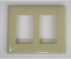 59201056 \ DECO PLATE DBL SNAPON IVORY  Legrand [c]