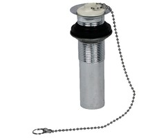 532112 \ CO PLUG CHROME 5'' FOR LAV SINK