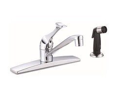 3552583 \ FAUCET KITCHEN SGL LEVER W/SPRAY
