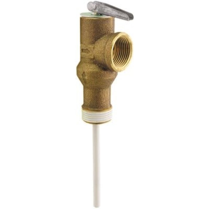10493 \ T and P Relief Valve Water Heater Long Shank
