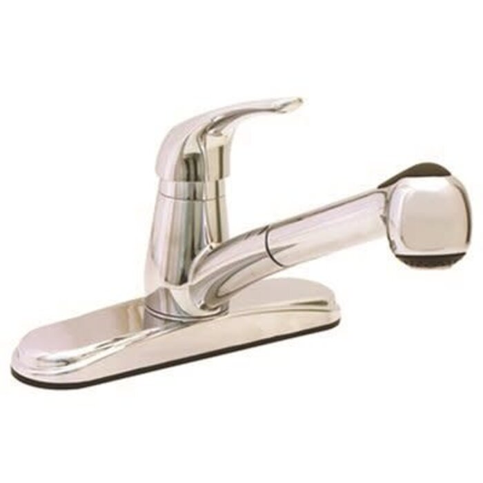 120378 \ FAUCET KITCHEN SGL LEVER PULLOUT