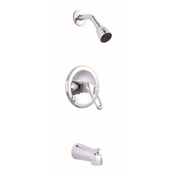 120400 \ FAUCET TUB SHOWER DIVERTER SGL LEVER