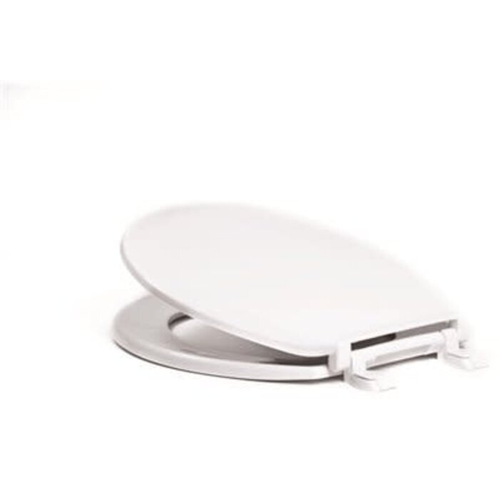 202030 \ TOILET SEAT ROUND WHITE [a]