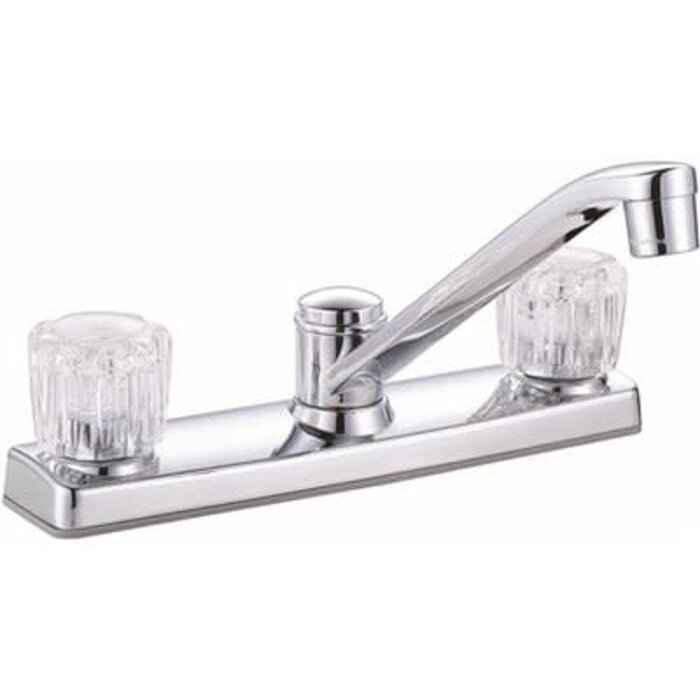 283566 \ FAUCET KITCHEN 2HANDLE PLASTIC LF [c]