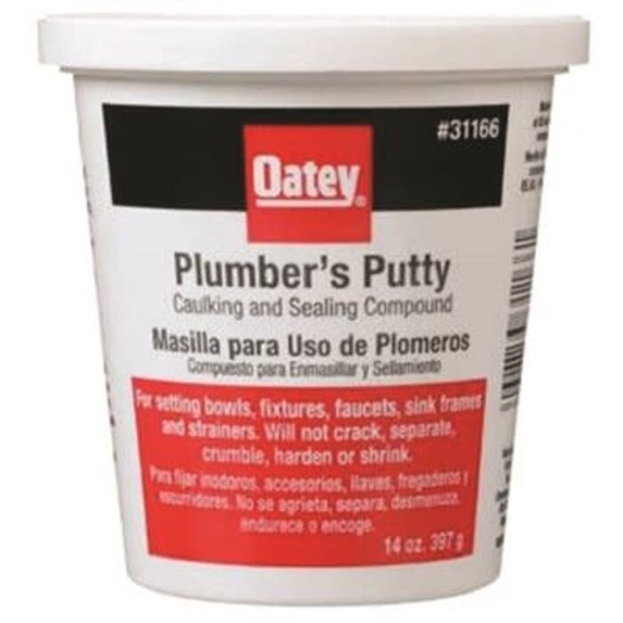 Oatey 441039\ Putty Stainless 14 Oz. (24)