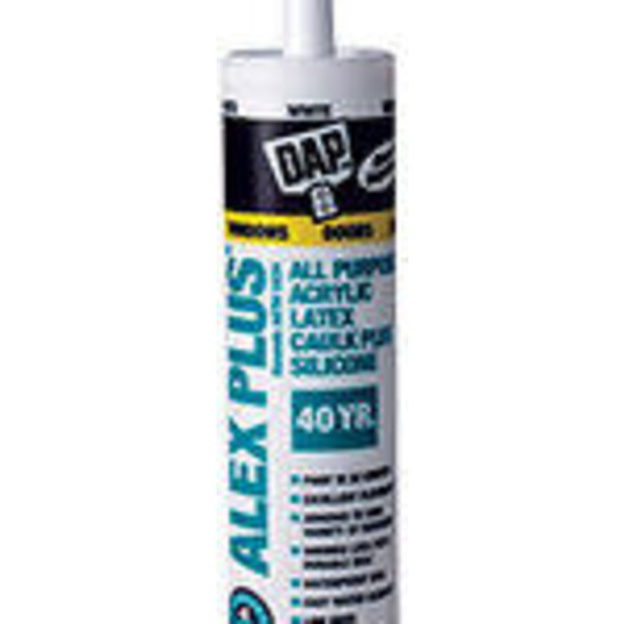 441227 \ 10.1 oz. Clear Acrylic Latex Caulk + Silicone