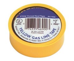 461900 \ TEFLON TAPE YELLOW 1/2''X260