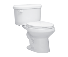 B832WSETC \ WESTERN TOILET KIT ELONG WH + 15" ht