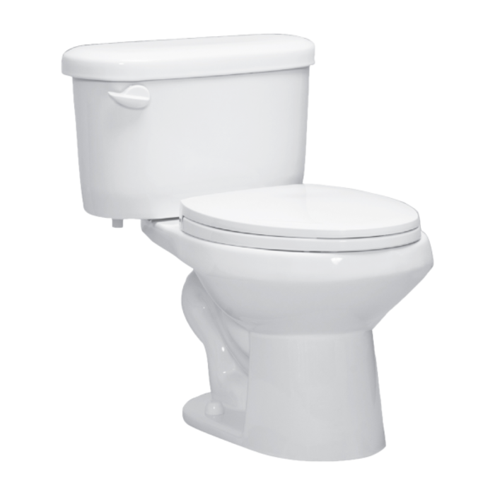 B832WSETC \ WESTERN POTTERY TOILET KIT ELONGATED BOWL WHITE