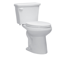 B872WSETC \ WESTERN TOILET KIT ELONG WH ADA 17.4" ht