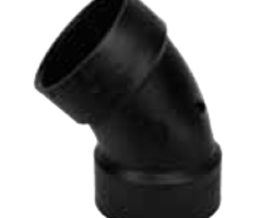 502887 \ ELBOW ABS 3 HUB 1/8 BEND 45 20 [c]