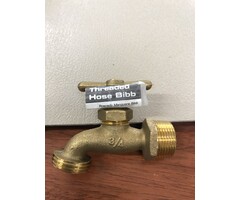 5130217 \ HOSE BIBB BR TEE HDL 3/4