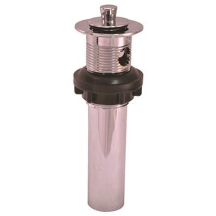 52764 PO Plug Popstop Chrome Plastic Has Overflow