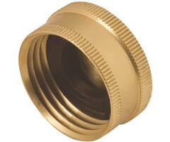 556457 \ HOSE CAP BRASS