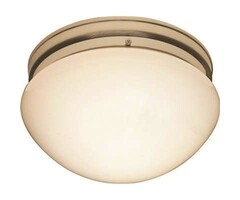 558734 \ 9'' MUSHROOM LIGHT NICKEL