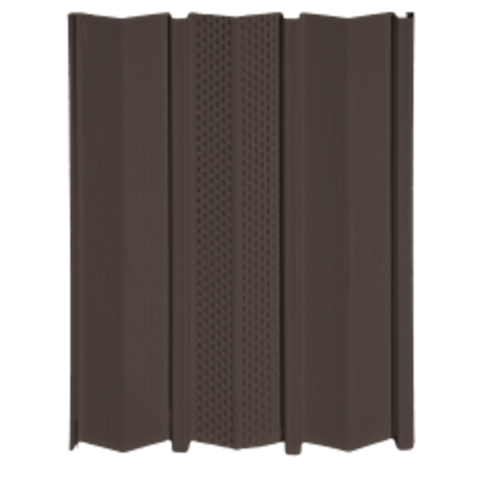 Premium Plus Vinyl 333332 \ CENTER VENT PREMIUM PLUS PANEL CHOCOLATE BROWN