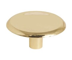 801562 \ KNOB CABINET POLISHED BRASS