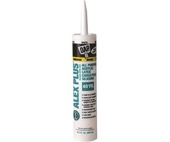 8880 441047 /  White Acrylic Latex Caulk + Silicone