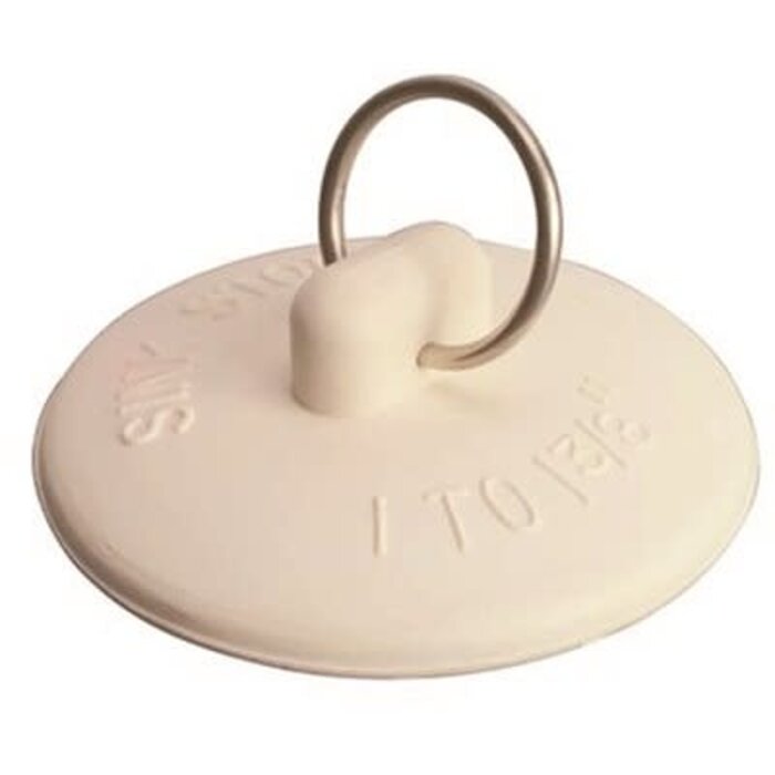 900182 \ Stopper Rubber 1 to 1-3/8 Flat