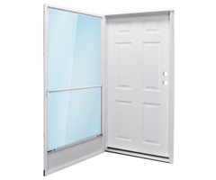 Exterior Combination doors (pre-hung main door and matching storm door ...