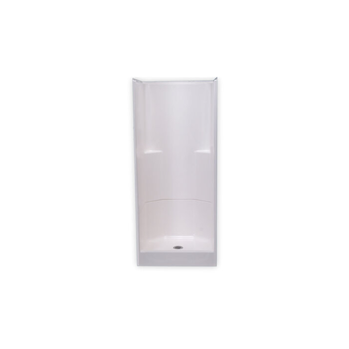 Clarion Bathware REZ6232 \ SHOWER FIBERGLASS  2PC 32x32 WHITE EZPIN