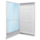 6-PANEL STEEL COMBINATION DOOR  34X80LH SELF-STORING WHITE STORM DOOR