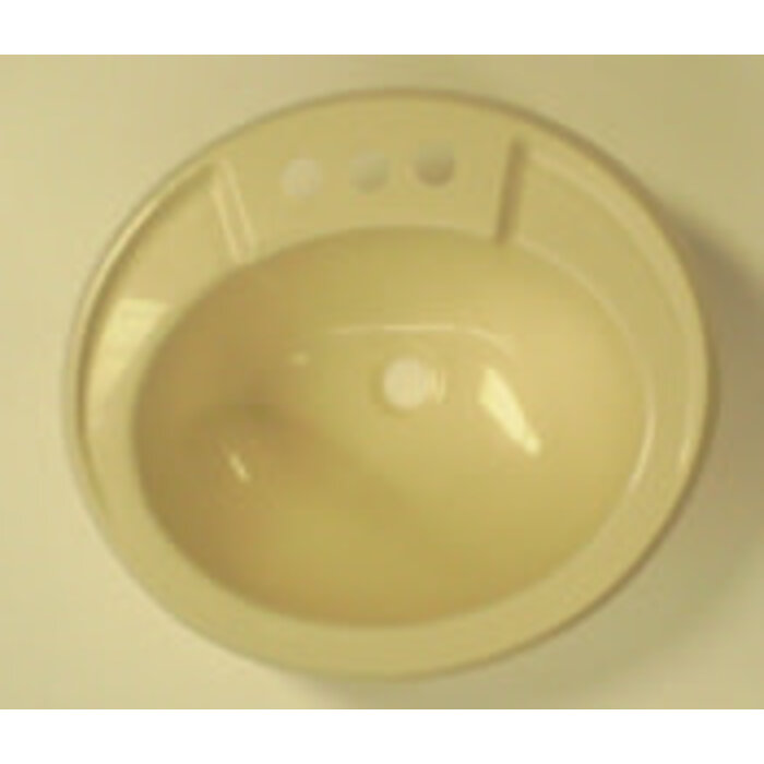 5316370i \ sink 17X20 PLASTIC OVAL PARCHMENT