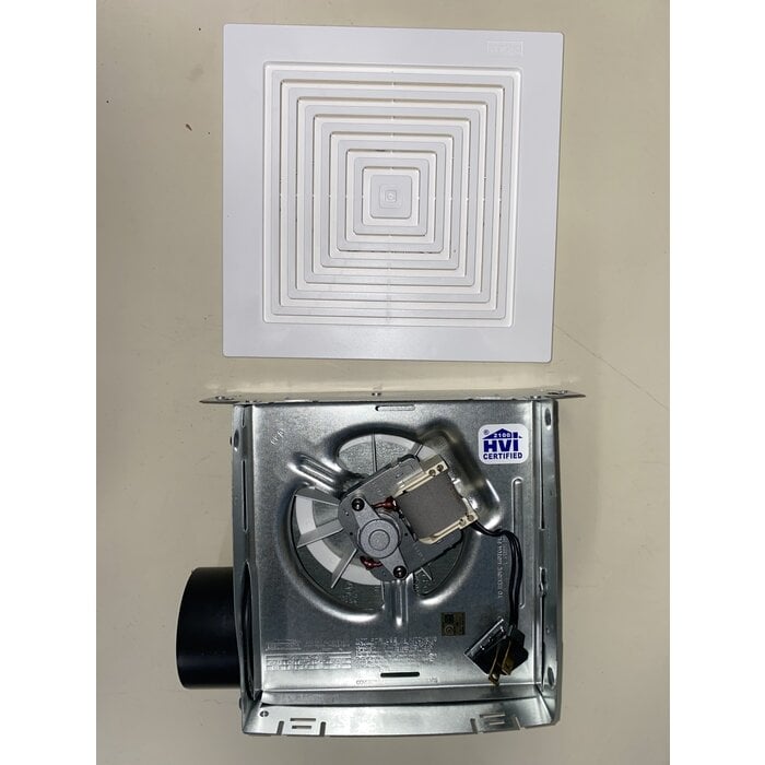 Broan 59191000 \ Broan Bath Fan Sq 7-1/2 in x 7-1/2 in 688 50Cfm