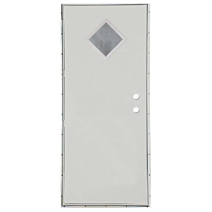 Outswing Steel Entry Door 32x76 LH DIA