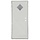 Outswing Steel Entry Door 34x78 RH DIAMOND WINDOW