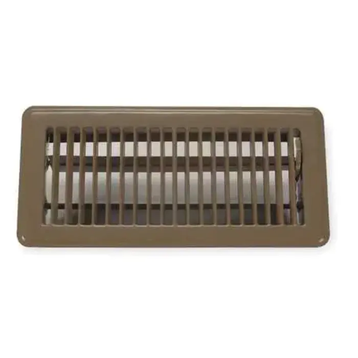 11CL48B \ Floor Register 4x8 Brown