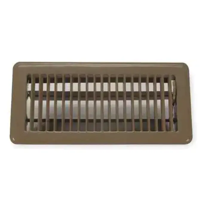 11CL412B \ Floor Register 4x12 Brown