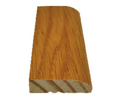 Shoeok Shoe 1/2 x 11/16x7' wrapped Oak 150/Ctn