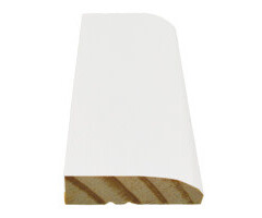 SHOEW \ SHOE 1/2 x 11/16" WHITE 7' 150/ctn