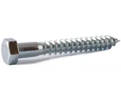 386HLP \ HEX LAG 3/8 X 6'' EA