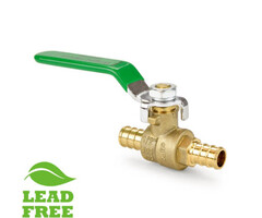107343 \ 1/2'' PEX CRIMP BALL VALVE