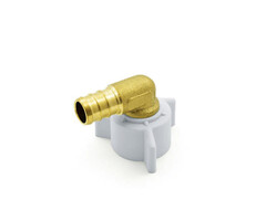 Pex 421162P \ Elbow 1/2Brass Pex x1/2 Fem Swivel Plastic