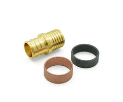 50186625 \ Adapter Brass 3/4 Pex x 3/4 Polybutylene