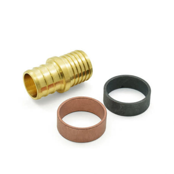 50186625 \ Adapter Brass 3/4 Pex x 3/4 Polybutylene