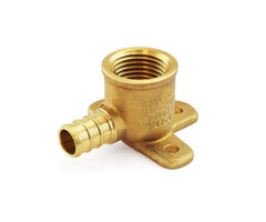Pex 2590050 Elbow Drop Ear 1/2 Br Pex x 1/2 FIP For Shower Arm