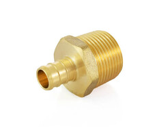 Pex 50104625 \ Adapter Brass Pex 1/2P x 3/4 MPT