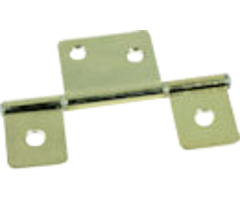 H1310B \ Flag Hinge Non-mortise Brass