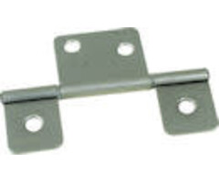 H1310SN \ FLAG HINGE NONMORTISE SILVER [c]