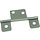 H1310SN \ FLAG HINGE NONMORTISE SILVER [c]