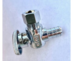 Pex 50013 \ Stop Angle 1/2 Pex x 3/8 Comp