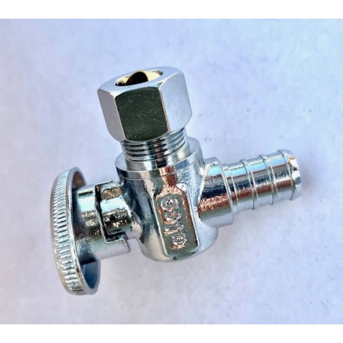 Pex 50013 \ Stop Angle 1/2 Pex x 3/8 Comp