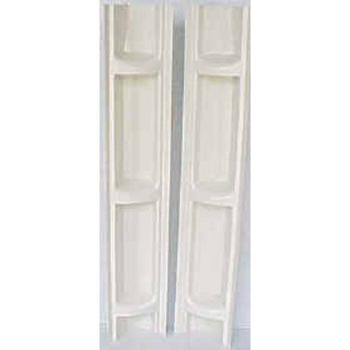 Better Bath 5330101 \ CORNER CADDIES FOR 5330091 WHITE